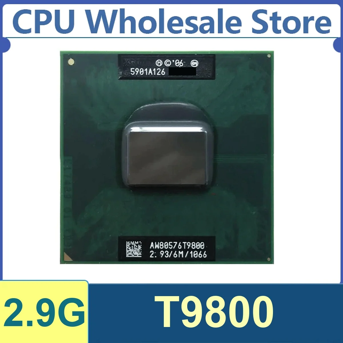 Core 2 Duo T9800 2 Núcleos 2 Subprocesos 2.93GHz 35W 6MB Caché 45nm PGA478 SLB4G 1066 Mhz Penryn