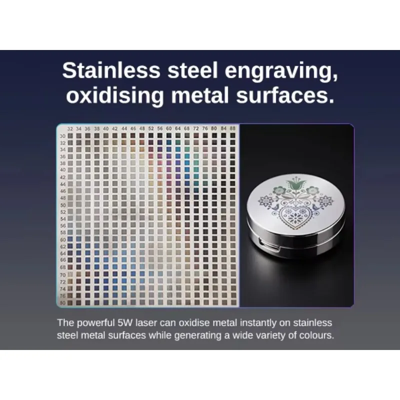 سطح المكتب 5 واط 3030 ثلاثية الأبعاد آلة الحفر بالليزر الكريستال الليزر حفارة الليزر الفولاذ المقاوم للصدأ آلة الحفر بالليزر