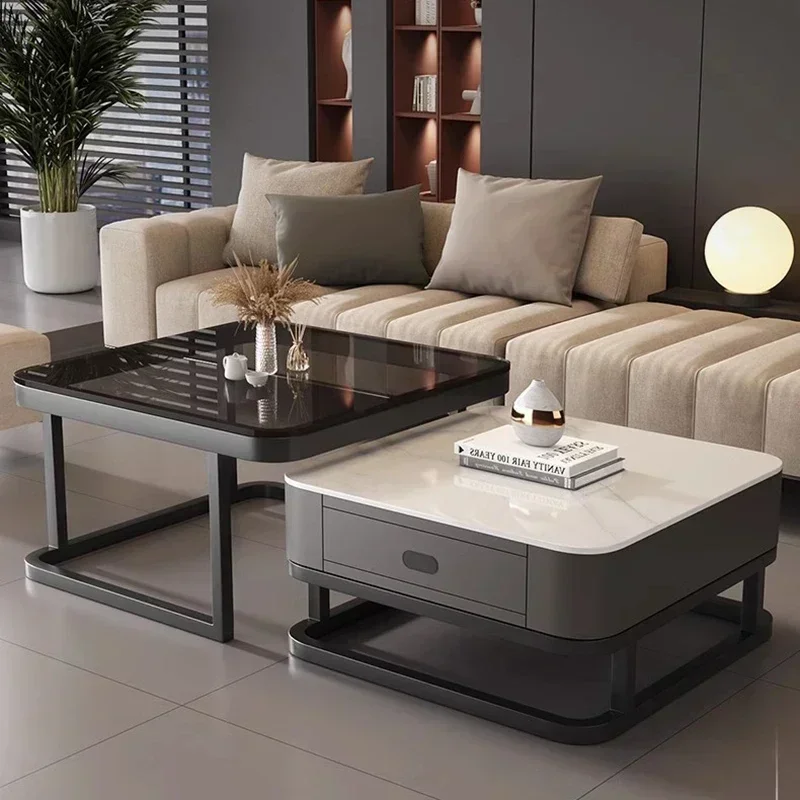 Service Modern Coffee Table Living Room Center Low Tea Desk Desks Simple Tables Vanitty Tocador Side Hall White Serving Sofa