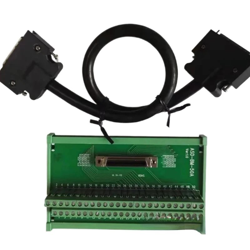 ASD-A2/A3/AB servo driver morsettiera segnale CN1 + cavo di prolunga 50 core ASD-BM-50A