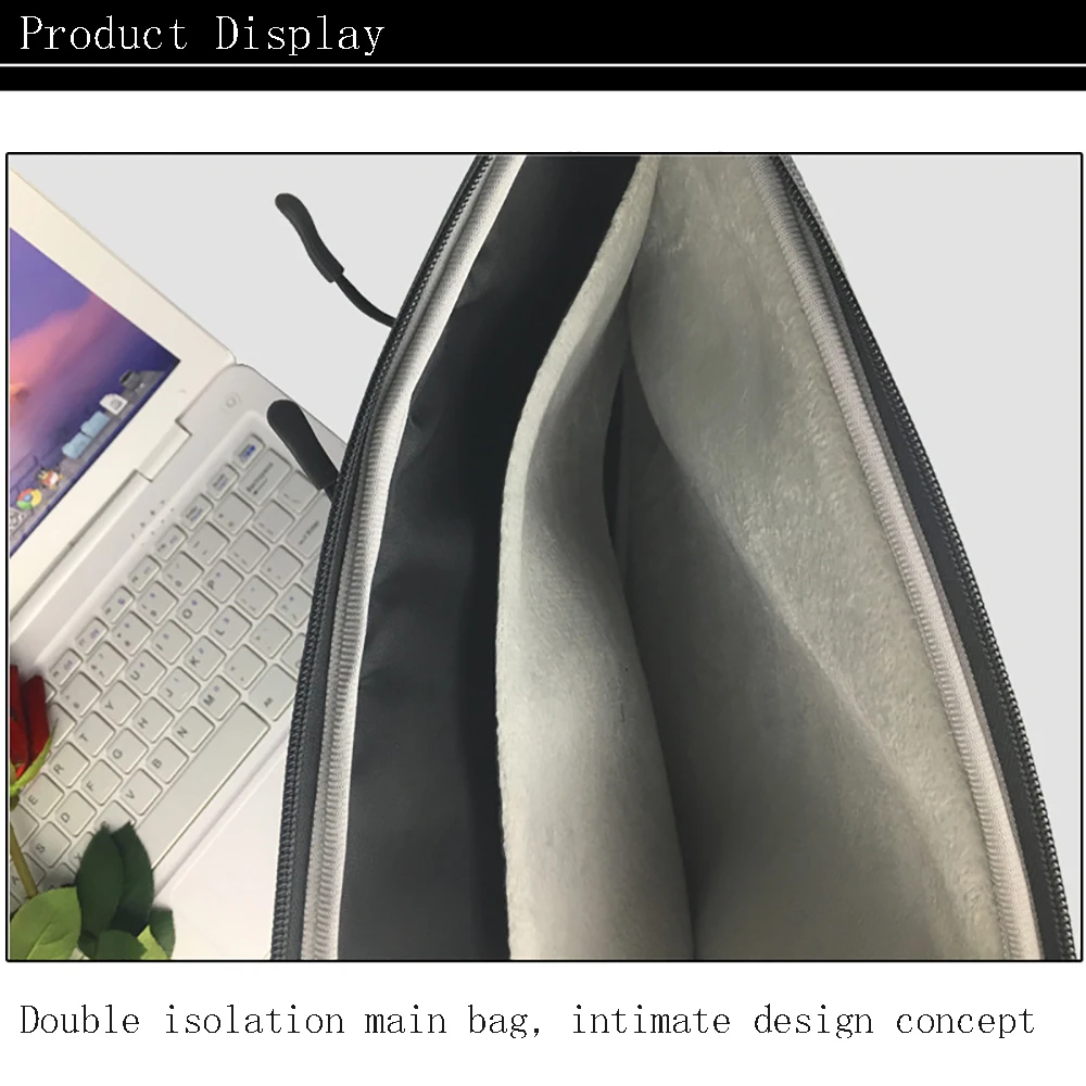 Laptop Bag Sleeve Case For Macbook Air Pro 13 14 15 16 12 11 inch for Huawei XiaoMi 15.6 ASUS Lenovo Dell handbag Laptop Sleeve