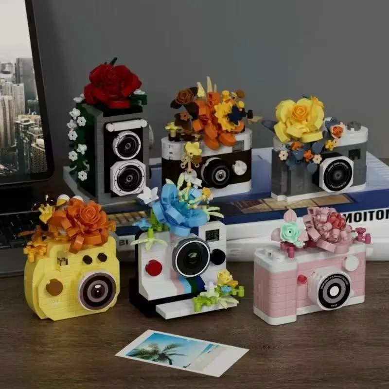 

Simulation camera model, building block toys, children's puzzle education, creative fashion accessories, Christmas gifts