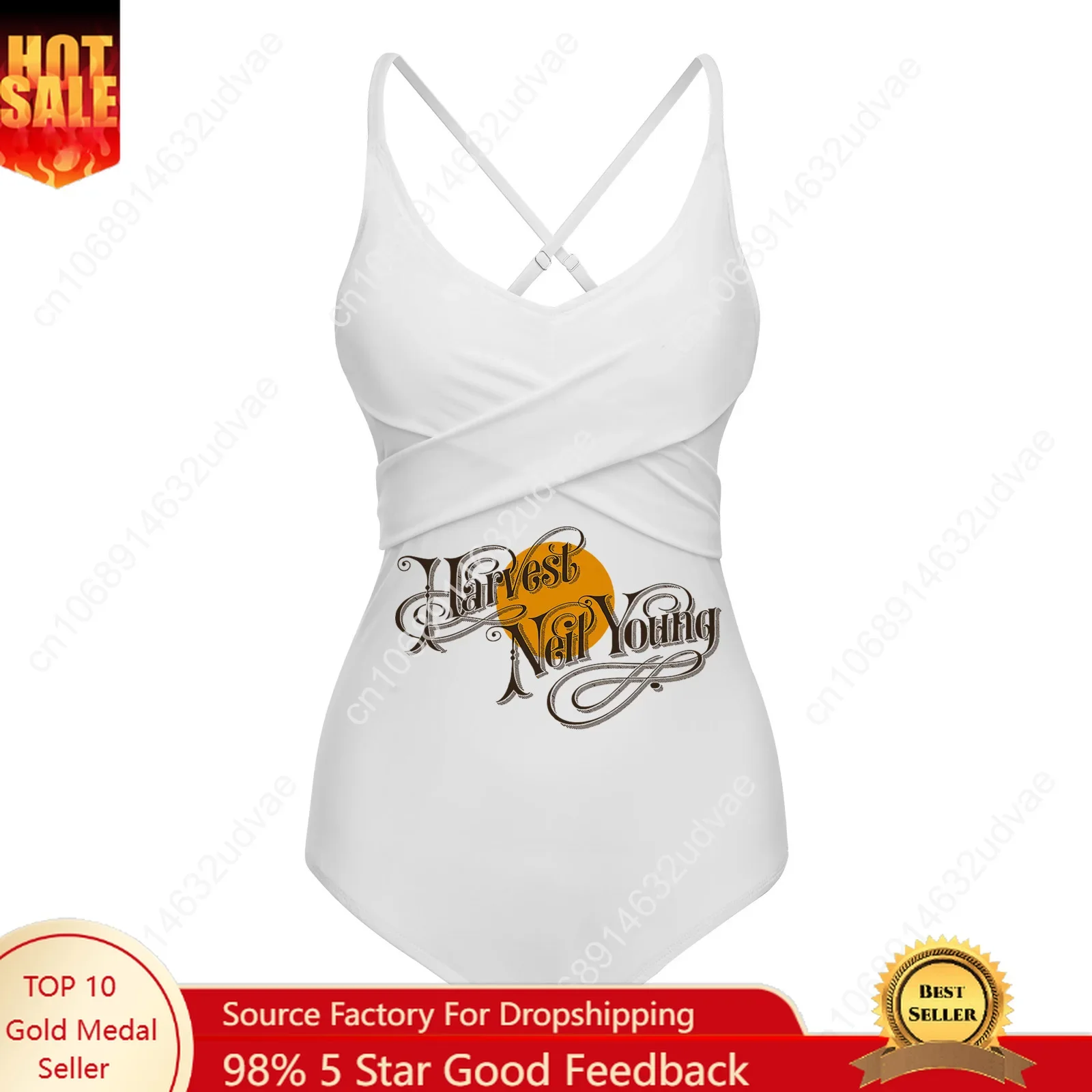 ملابس سباحة نيل يونغ للنساء، ملابس سباحة مثيرة مخصصة، ملابس سباحة لحفلات حمام السباحة والشاطئ، بيكيني صيفي، ملابس سباحة قابلة للتخصيص