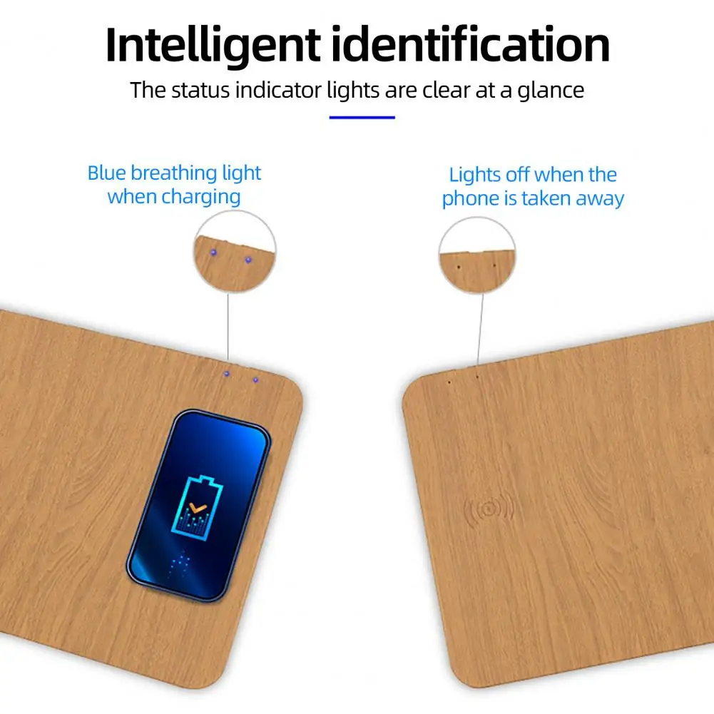 عالية الجودة متعددة الدوائر لينة شاحن لاسلكي ماوس حصيرة تشى متعددة الوظائف شحن لاسلكي لوحة الماوس #3
