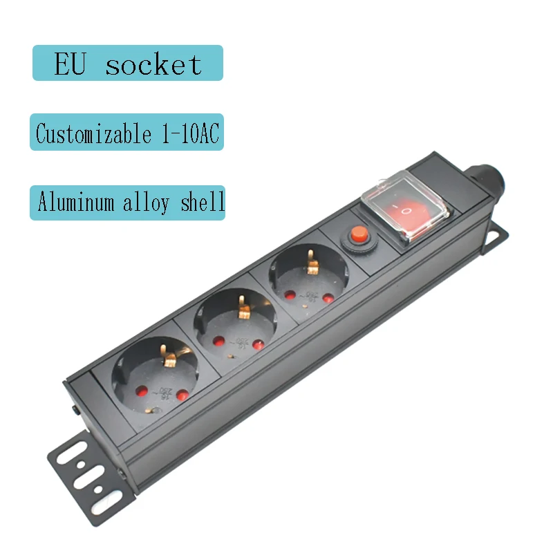 Equipped with 1-10 power distribution unit (PDU) cabinet outlets, installed with double-break switches and overload protection