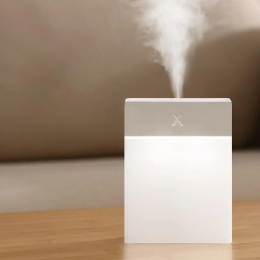 2-6pack 280ML Light Mini Humidifier Air Purifier Oil Aroma Diffuser for