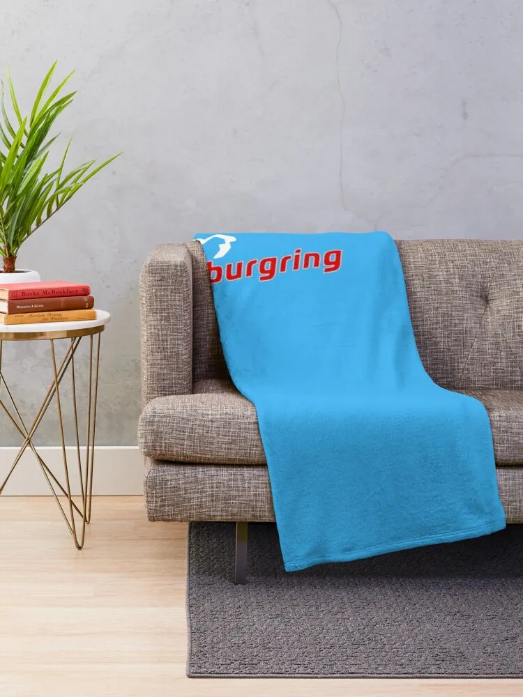 BEST SELLER Nurburgring Merchandise Throw Blanket For Decorative Sofa Sofa Throw Decorative Beds Furry Blankets