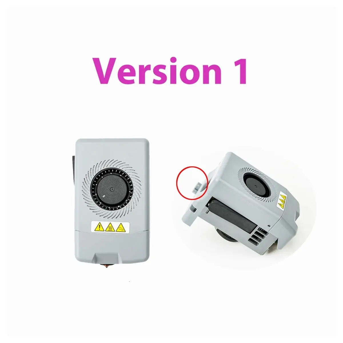 DT85 HOT  Extruder Assembly for AD5X 3D Printer, Complete Replacement Print Head Module Style 1