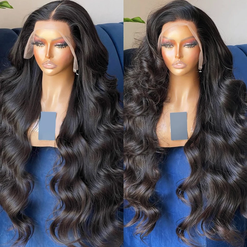 Body Wave 13x6 Hd Lace Front Wigs For Women Brazilian 34 30 Inch Body Wave Frontal Wig Human Hair Pre Plucked