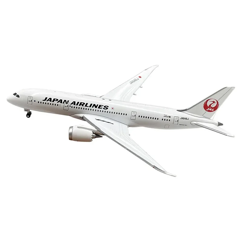 

Diecast 1:400 Scale Japan Airlines B787-8 Original Finished Alloy Airplane Model Simulation Static Collectible Toy Gift