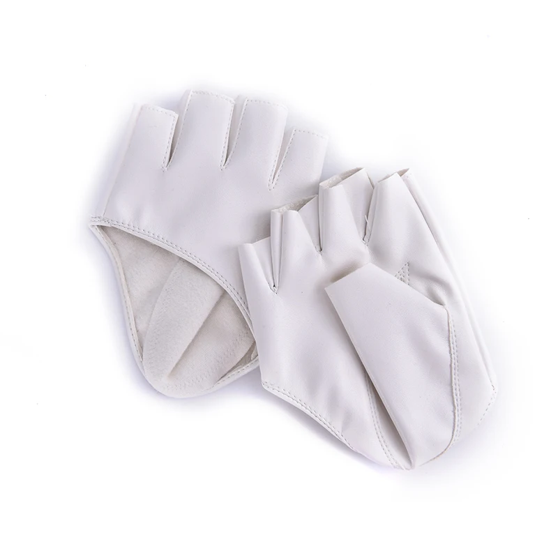 Fingerlose Handschuhe aus Pu-Leder für Goth Punk Rock Lolita Harajuku Stage Party – Detail 15