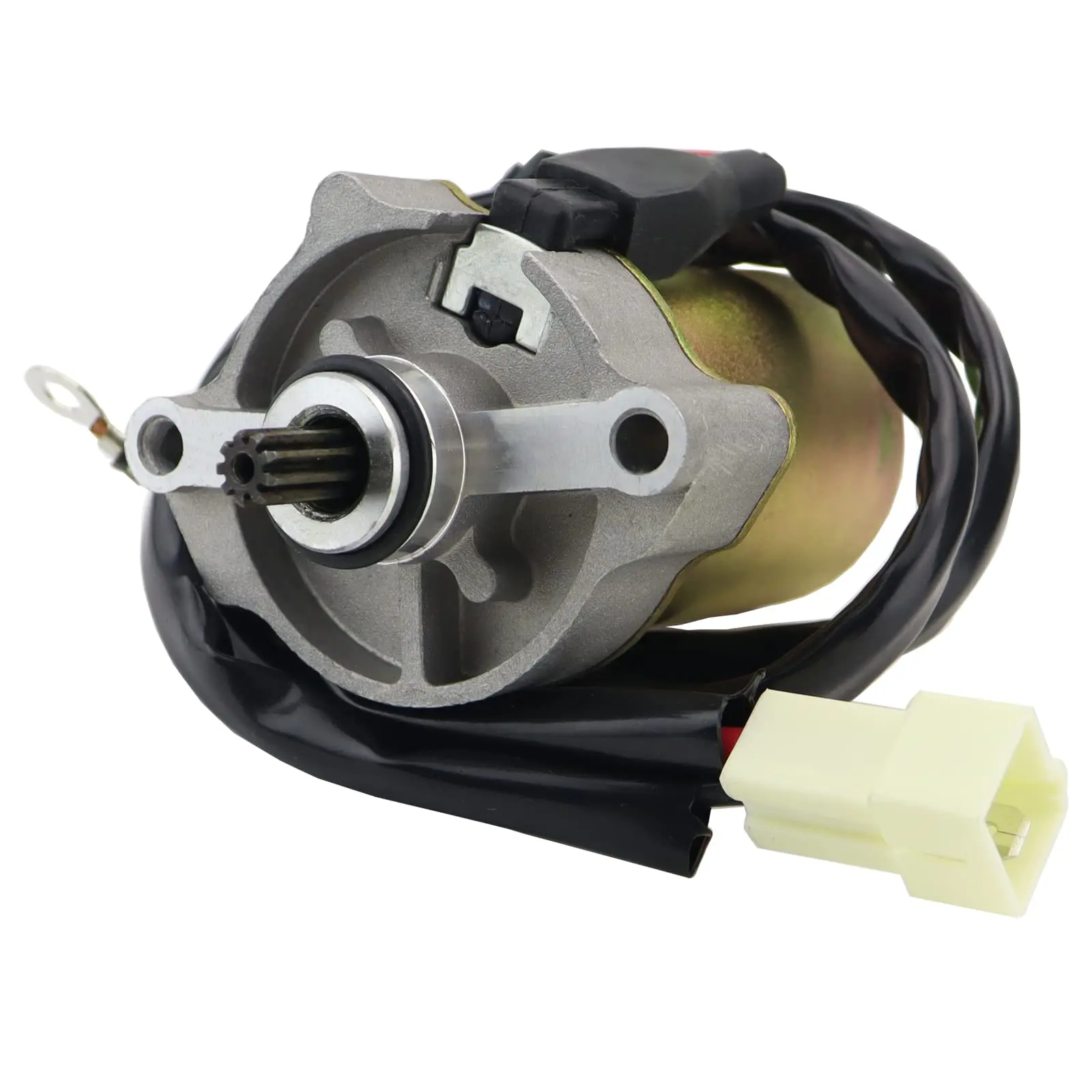 Starter Motor & Solenoid Relay for Polaris Outlaw 90 Sportsman 90 2007-2016/Outlaw 110 Sportsman 110 2016-2022 0453478 0454952