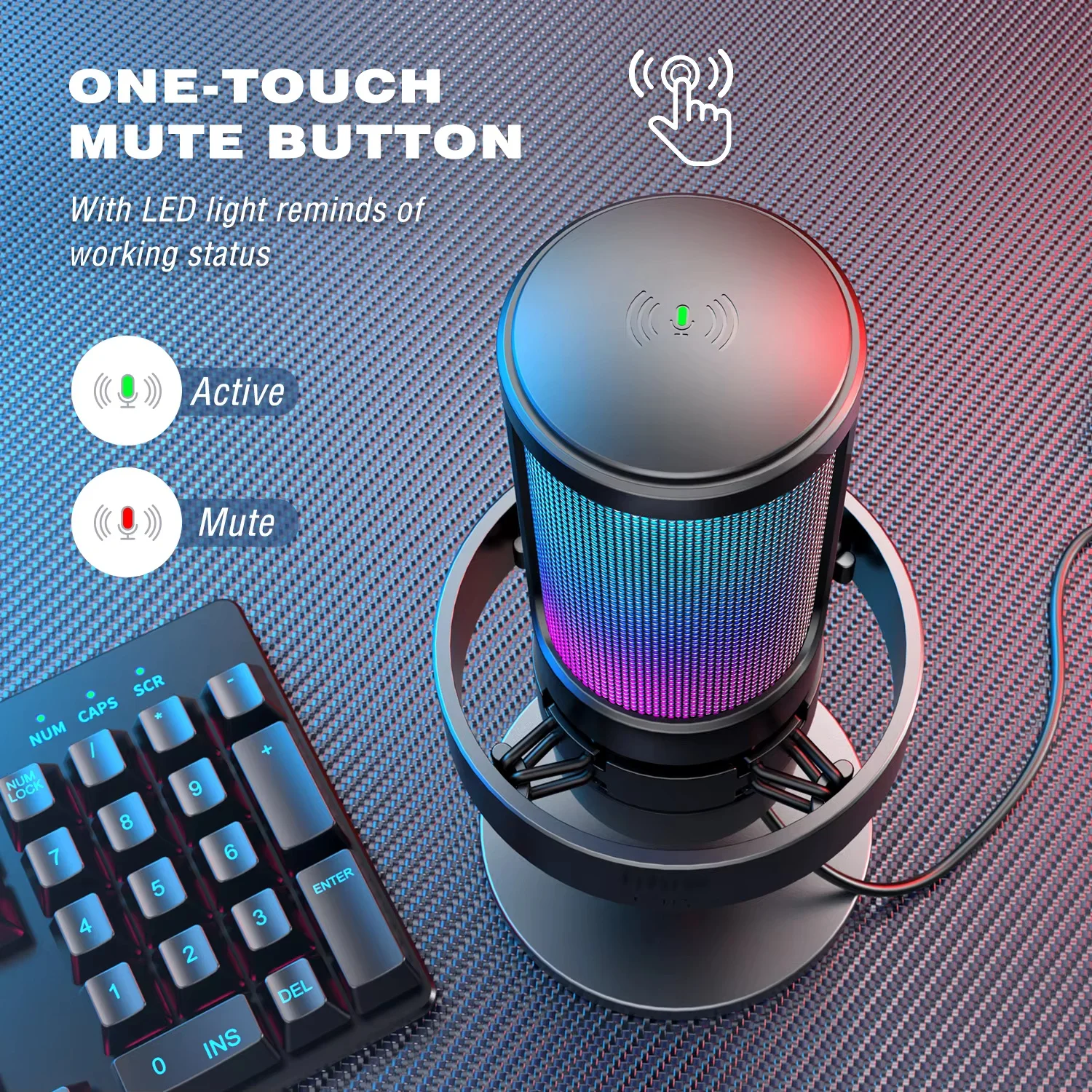 Mikrofon gamingowy FIFINE z ko – Streaming Mic Condenser recenzja i cena