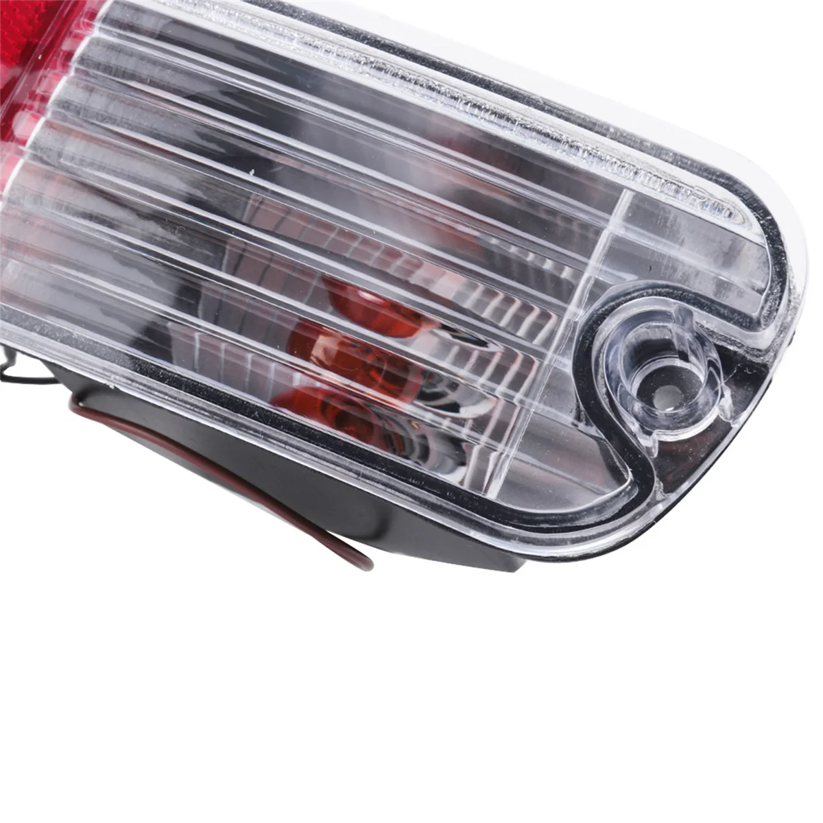 

Reliable-1Pair Car Rear Bumper Fog Light Parking Warning Light Reflector Taillights for Mitsubishi Pajero Montero V73 V77 02-06