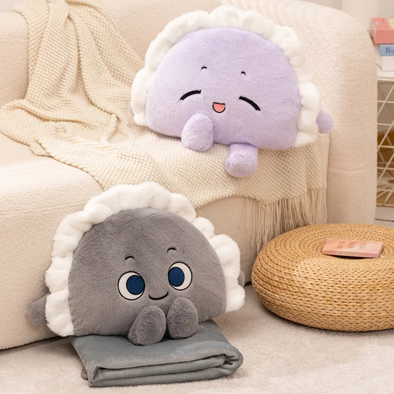 

Multi-Use Dumpling Pillow Adorable Soft 3-in-1 Cushion for Living Room Bed Sofa Decor Machine Washable Non-Slip