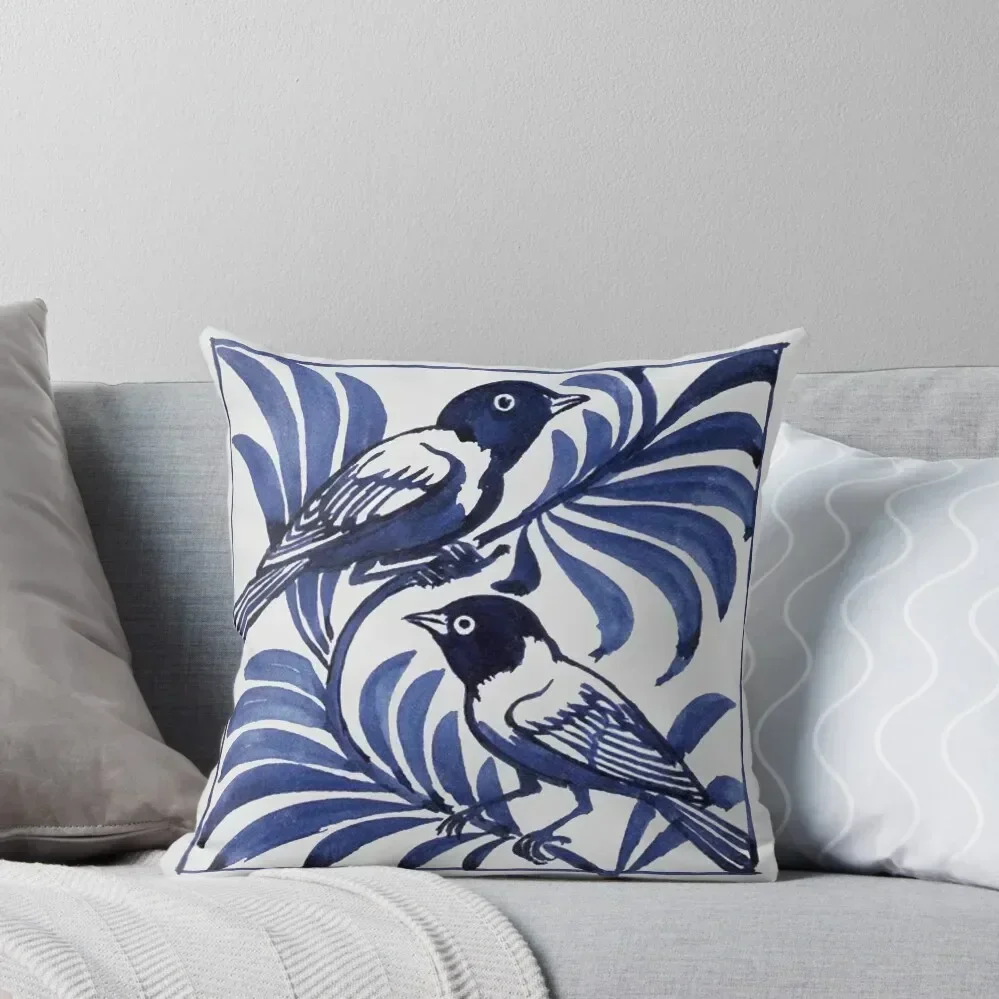 William De Morgan Birds Throw Pillow Sofa Cover Cushion Cover pillow