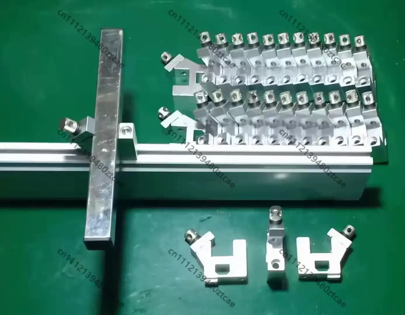 Folder Gluer Aluminum Plate Fixed Square Tube Base Packaging Spare Parts