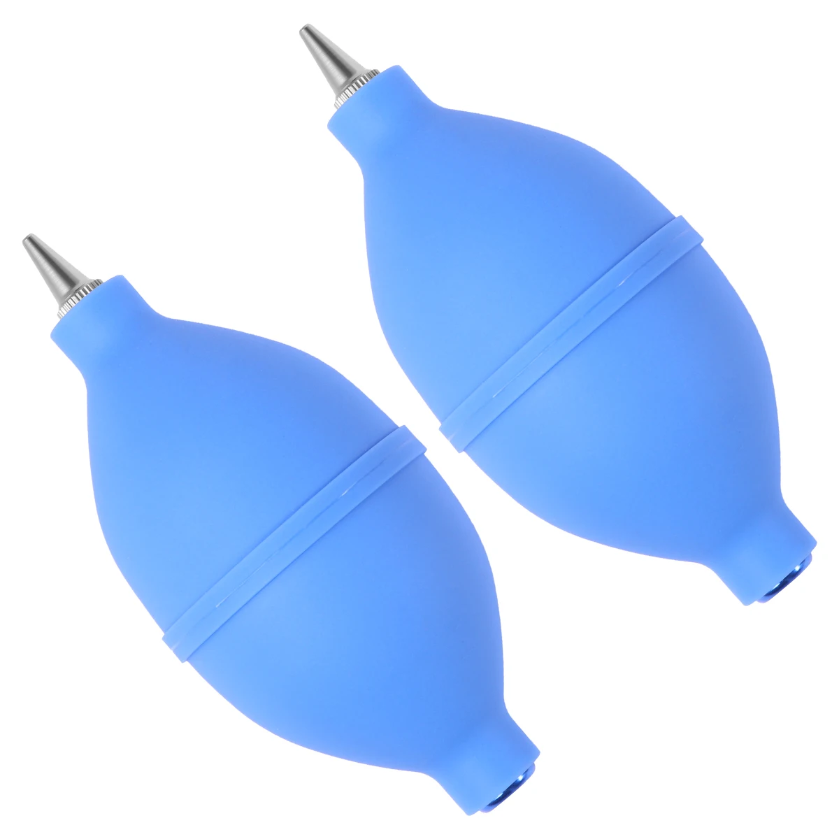 2 قطعة منفاخ الهواء سيليكون الأزرق ضغط لمبة للكاميرا عدسة الكمبيوتر العصارية منظف الغبار حقنة لمبة منفاخ الغبار التصوير #6