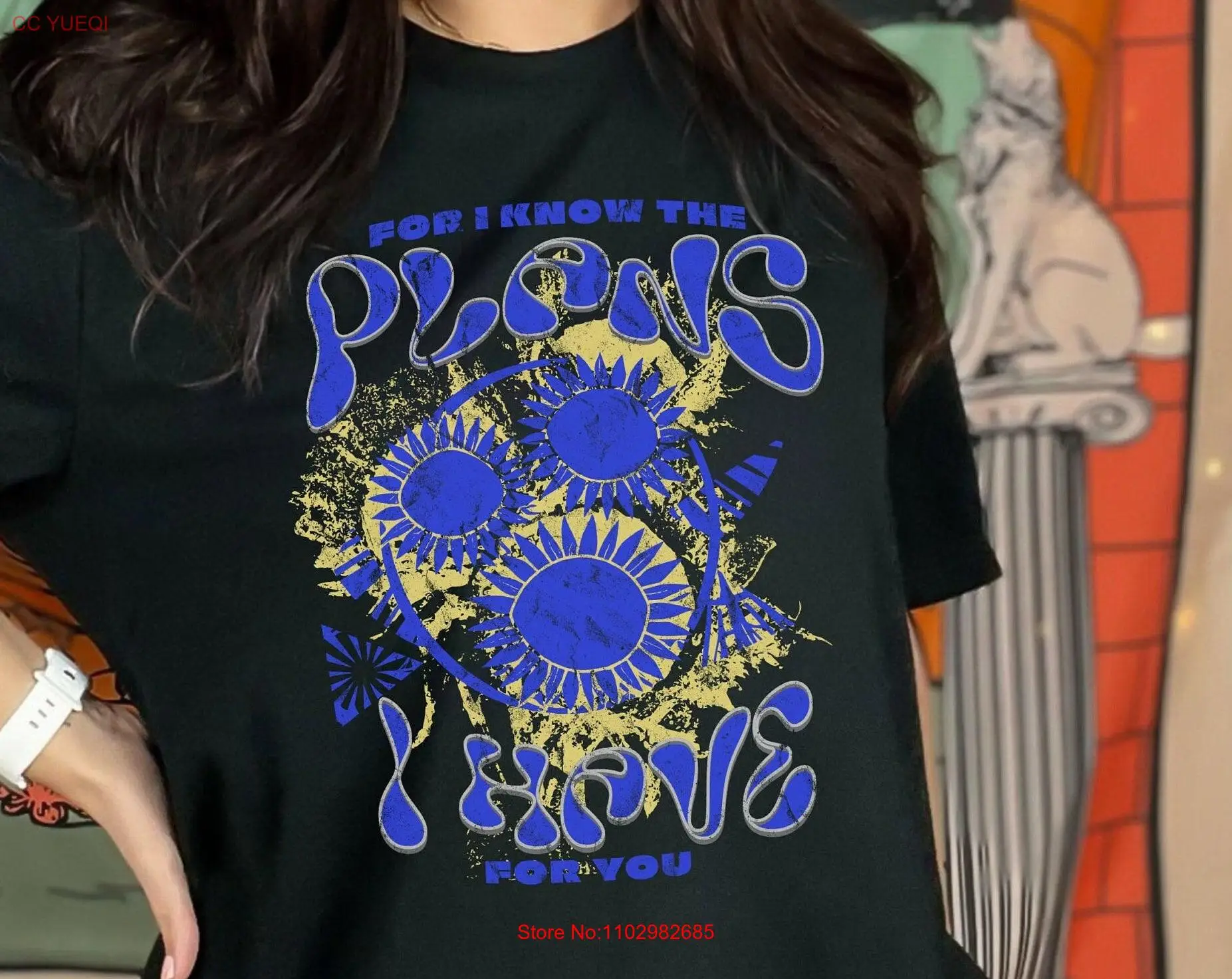 Христианская футболка с библейским стихом, одежда на основе веры для я знаю планов, ты, Иисус — король, Еремия 29 11