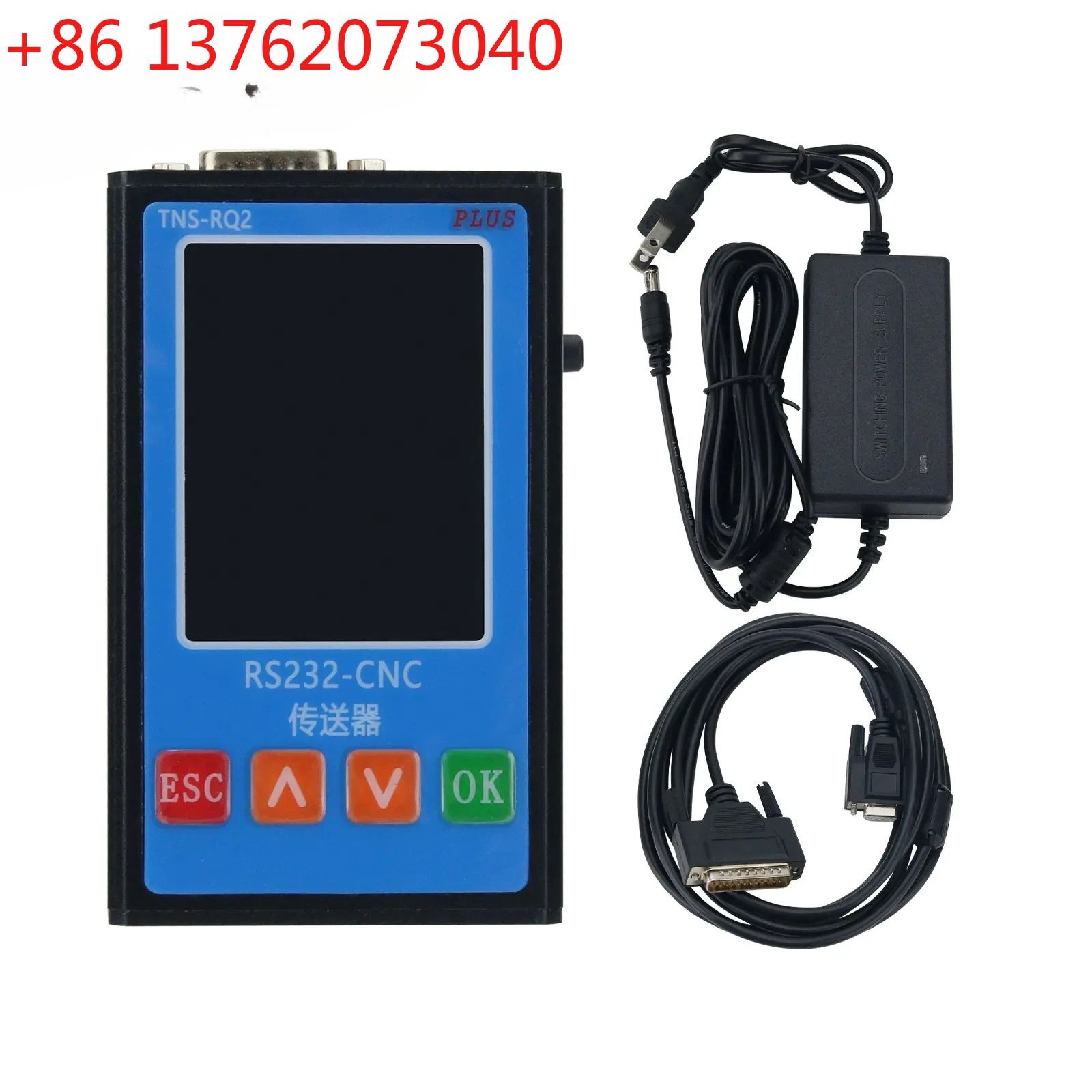 Maxgeek TNS-RQ2 RS232-CNC DNC CNC Program Transfer Device with USB & RS232 Ports Suitable for FANUC for MITSUBISHI ect.