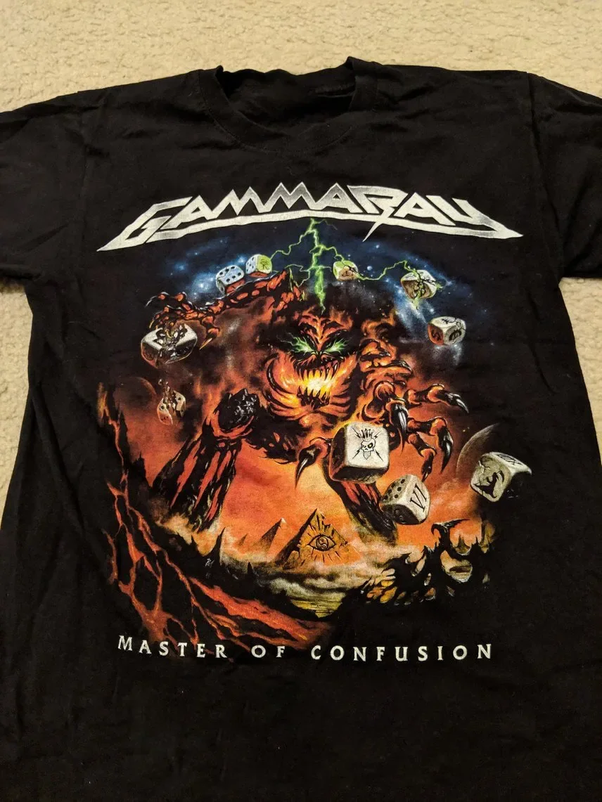 Gamma Ray - Master of Confusion Unisex T-shirt All Size S To 5XL LL1559