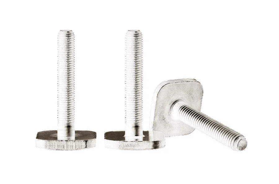

3PCS Car Square Head Bolt T-Bolts Fit for Thule Free Ride 532 T Track Roof Mount Cycle Carrier Screws Studs Bolt 20X20mm*M6*35mm