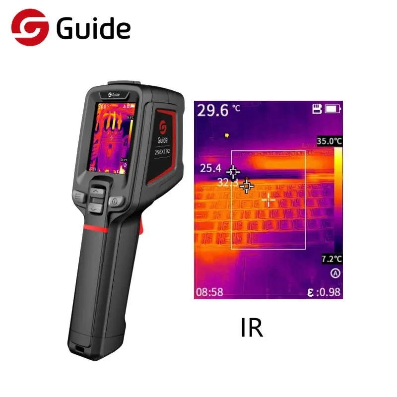 Tool-like High Definition Thermal Camera 256x192@12um with 16 Hours Operating Time Thermal Imagining Camera