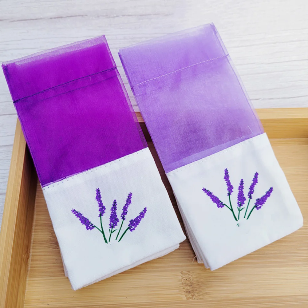 

20Pcs Breathable Sachet Empty Bags with Luxurious Texture Ideal for Perfume Rose Lavender Pouches Aromatic Gift Party Favor