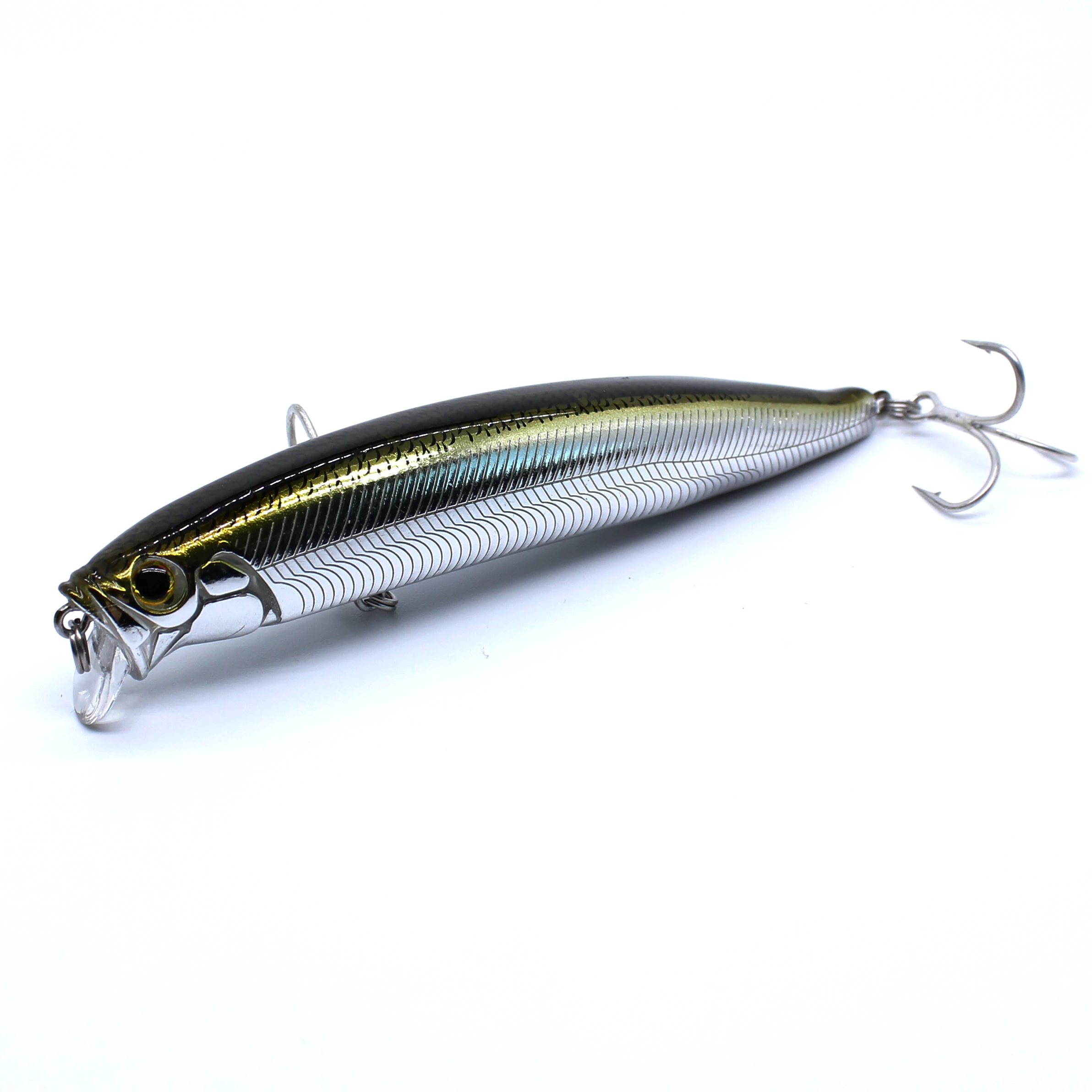 AOCLU Seabass Killer pływający wobler 105mm 17.9g 0.1-0.5m twarda przynęta Minnow Jerk Fishing Lure waga Transfer długie rzucanie haki