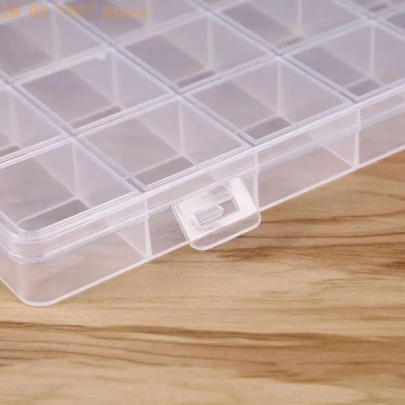 Compartment Storage Container for Bead Rings Jewelry Display 28 Slot 55KA