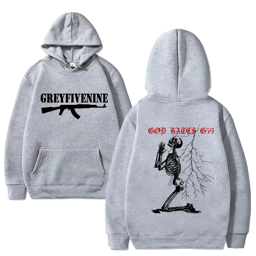 SuicideBoys-Unisex Hoodie gótico crânio impressão, Streetwear extragrandes, velo tops, manga comprida, Hip Hop, novo álbum, venda quente