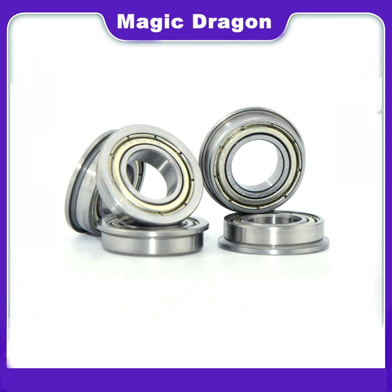 5/10PCS ABEC-5 Flange Ball Bearing F6900 F6901 F6902 F6903 F6904 F6905 F6906 ZZ Z RS Thin Wall Metal Shielded Flanged Bearings