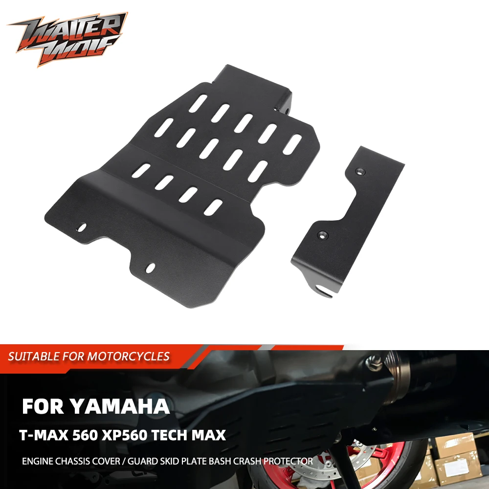 

Под защитная пластина, защита двигателя, нижняя крышка корпуса шасси для Yamaha T-MAX 560 XP 560 Tech Max, аксессуары для мотоциклов