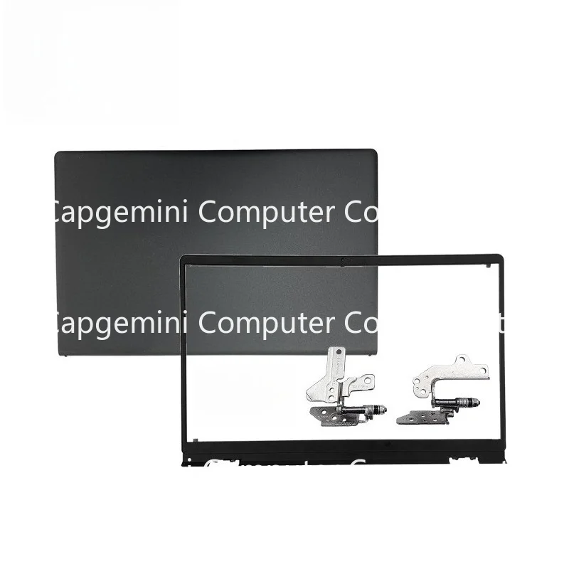 KK, cubierta trasera de pantalla LCD con bisagras y marco para Dell Inspiron 15 3510 3515 3520 3525, modelo 0WPN8, versión para EE. UU.