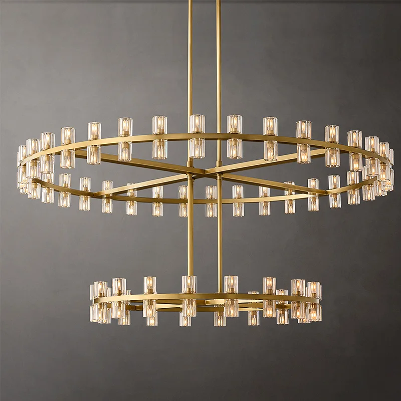 

Светодиодная американская люстра, роскошное освещение, современная хрустальная люстра, современная лампа для гостиной, домашний декор, светильник