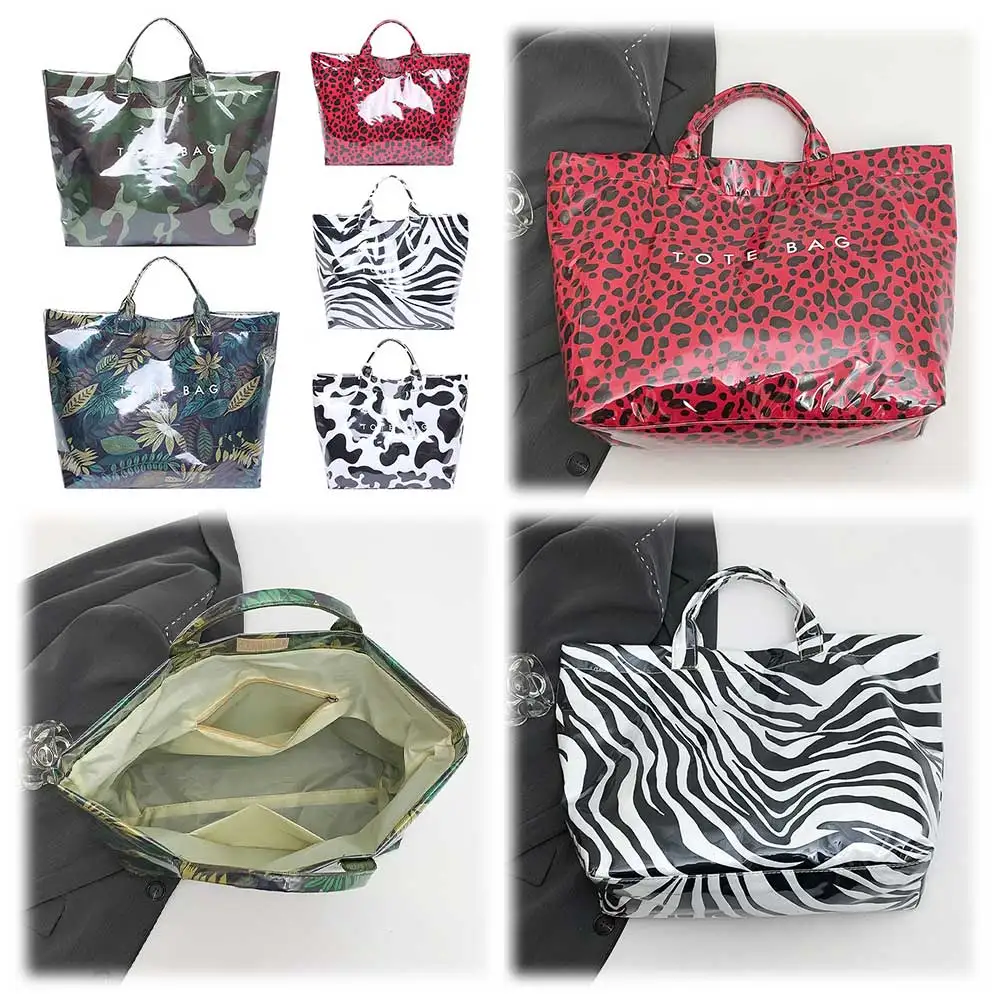 Sac fourre-tout tendance pour femmes, sacoche pour les déplacements quotidiens, sac de transport ample, sac à poignée supérieure élégant, sac de voyage en plein air