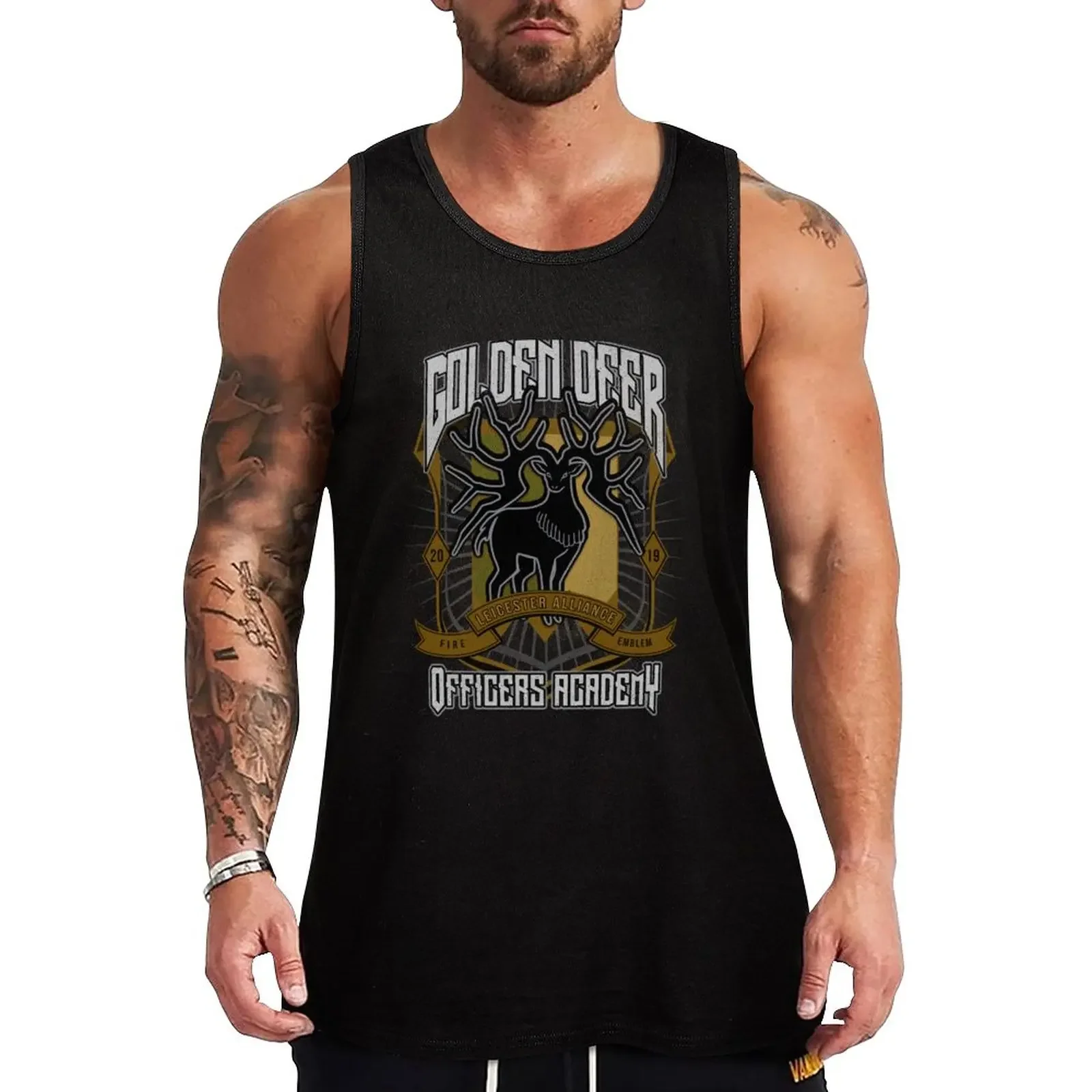 

New Golden Deer Crest Tank Top Sleeveless top anime clothes