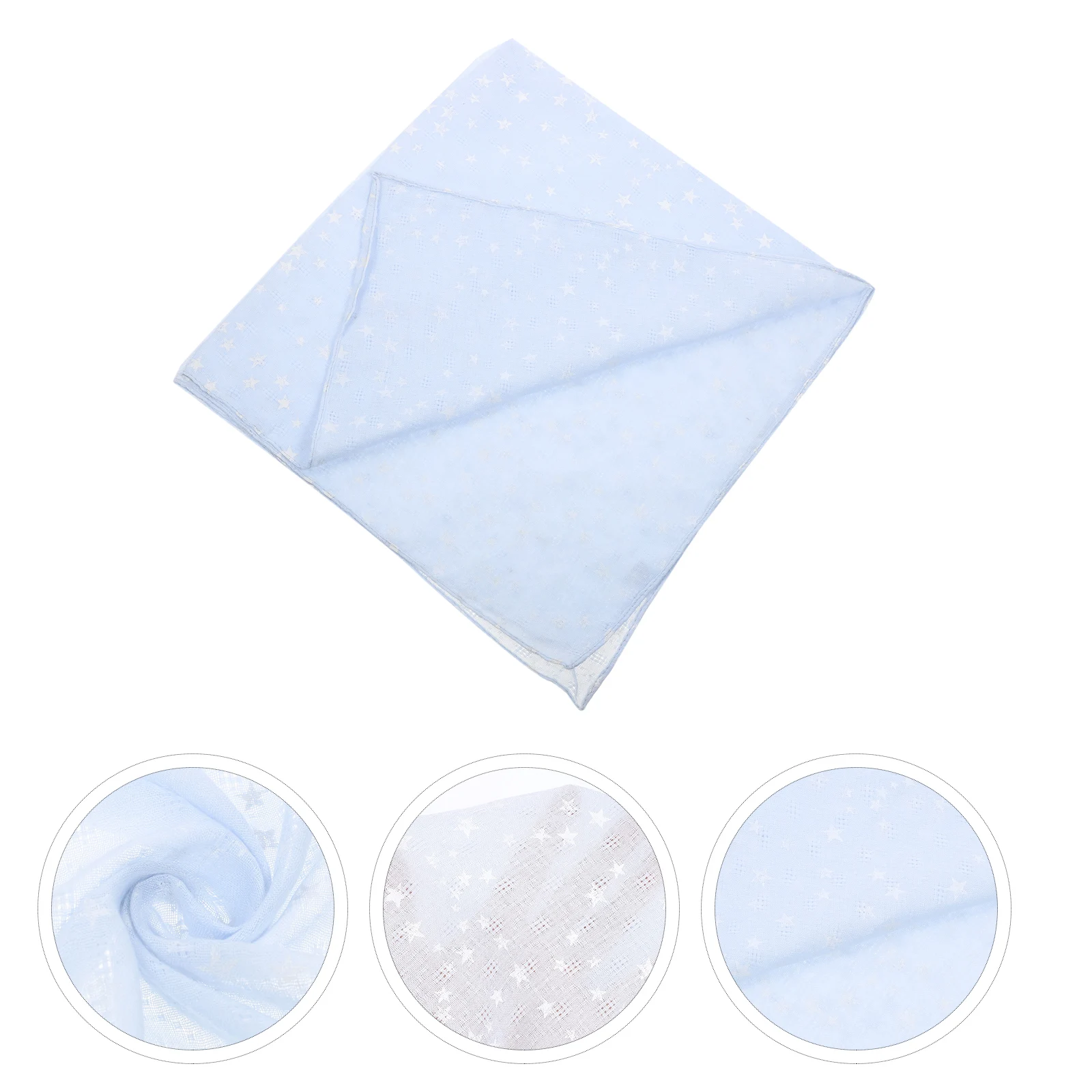 

2pcs Small Square Scarves Cotton Floral Pattern Women Neck Headscarf Soft Summer Beach Travel Yoga Shopping Work