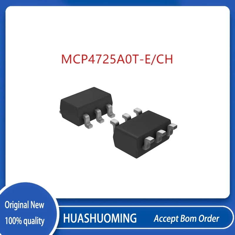 10Pcs/Lot   MCP4725A0T-E/CH MCP4725AOT MCP4725     BD2242G-GTR BD2242G BD2242  AY  SOT23-6