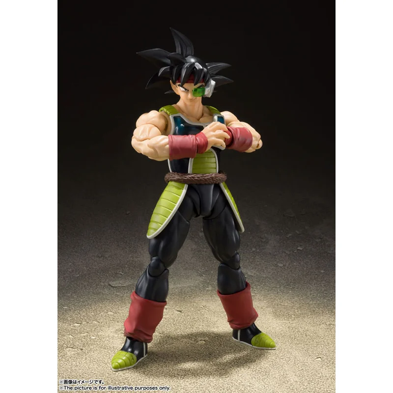 100% Original Bandai S.H.Figuarts SHF Bardock Dragon Ball Z In Stock Anime Action Collection Figures Model Toys