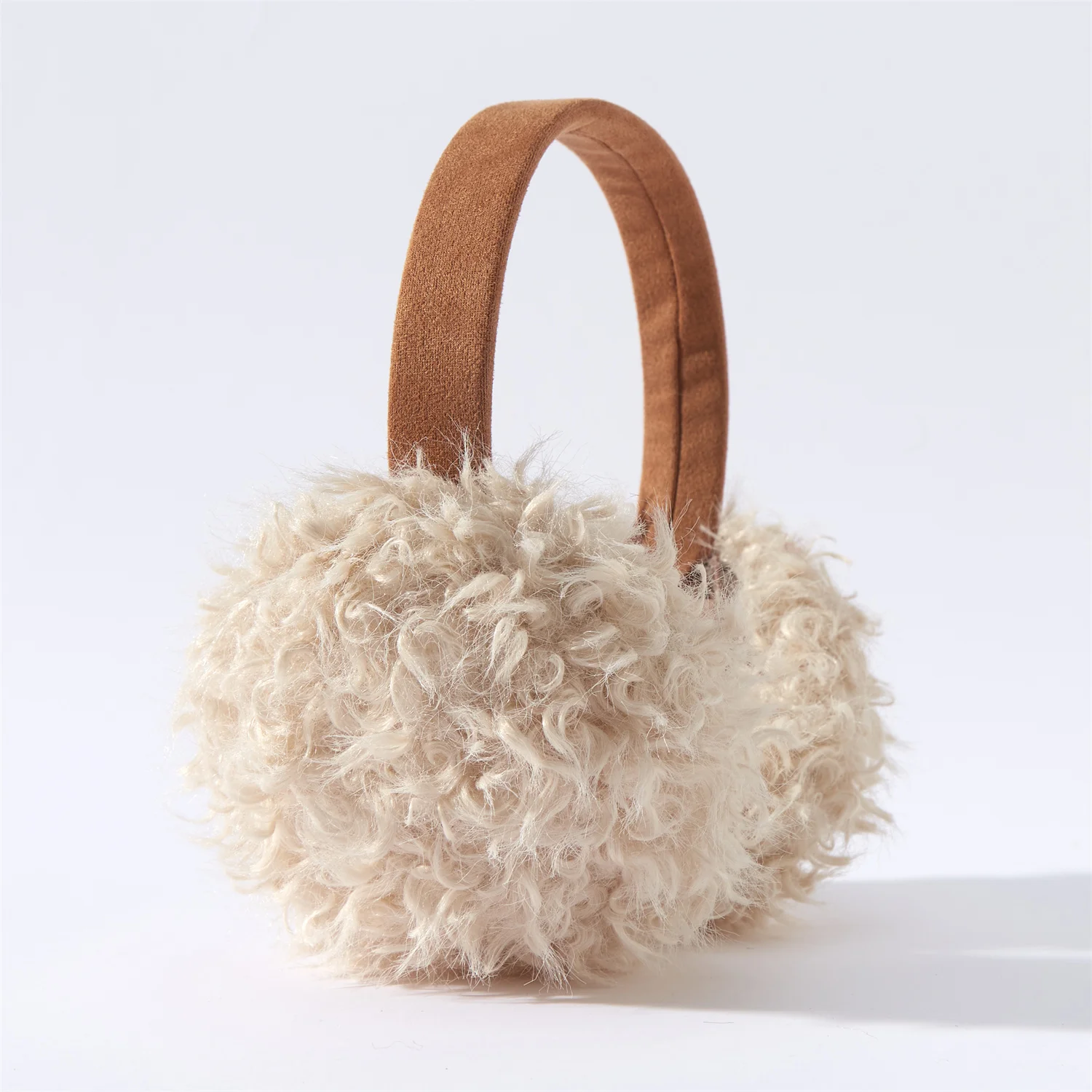 안지 신상 곱슬 플러시 귀마개 겨울 실용 방풍 따뜻한 접이식 남녀 공용 패션 야외 액세서리