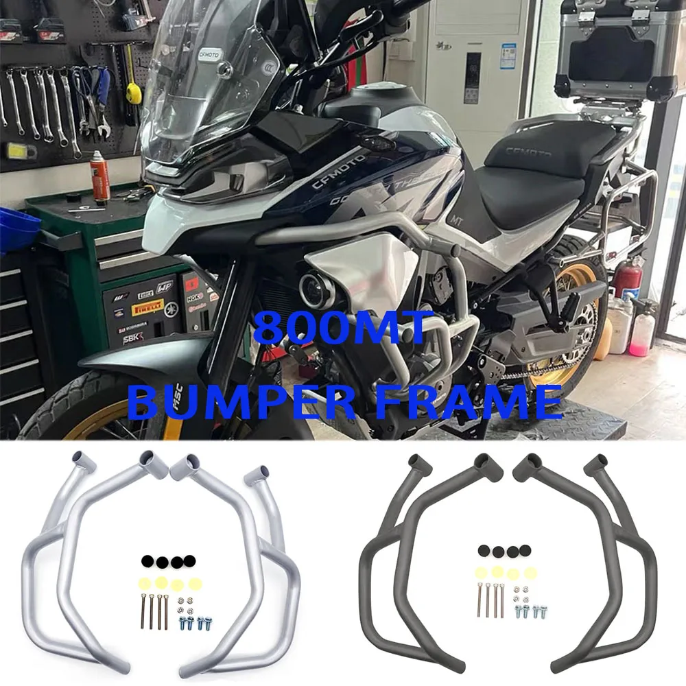 

800MT Anti-Crash Bar For CFMOTO 800 MT 800mt Engine Protective Cover Frame Bumper Guard Motorcycle Anti-Fall Protection Kit