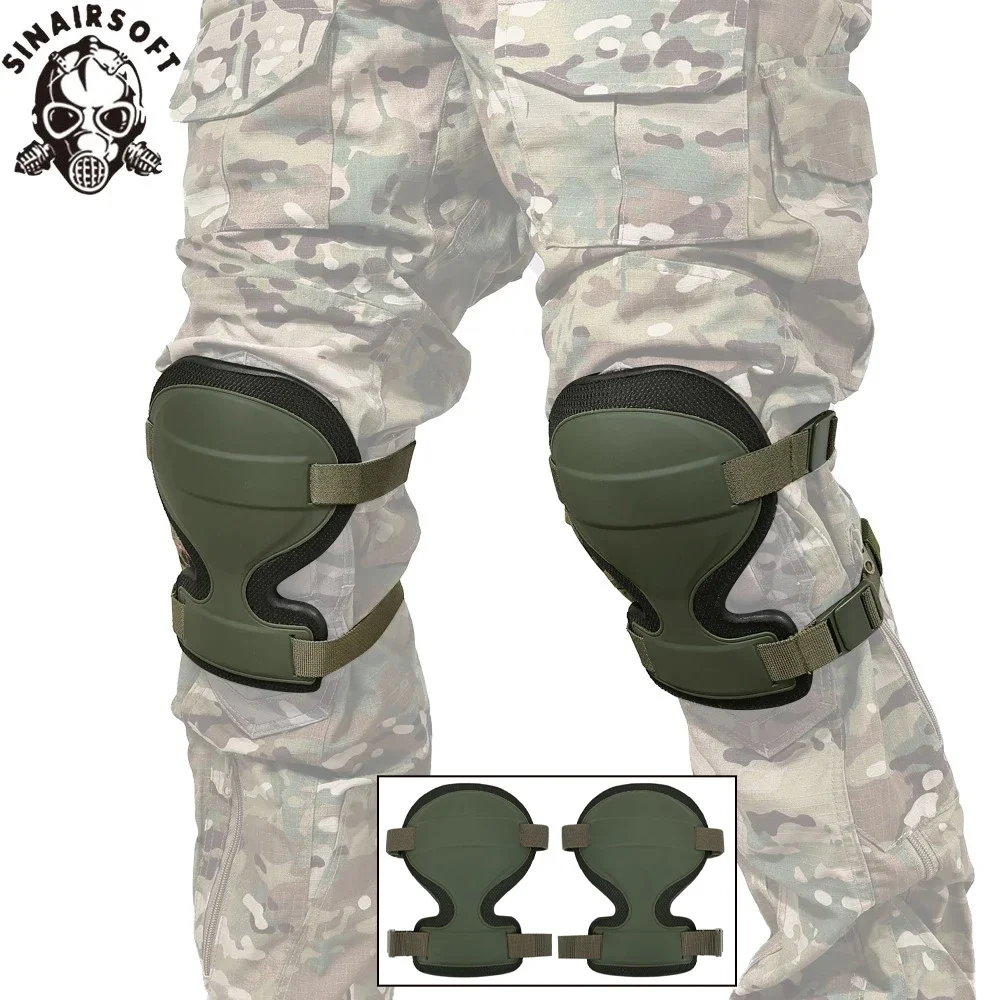

Tactical Arc Style Training Kneepads Combat Knee Pads Outdoor Sport Protective Gear Adventure Hiking Airsoft Hunting Combat