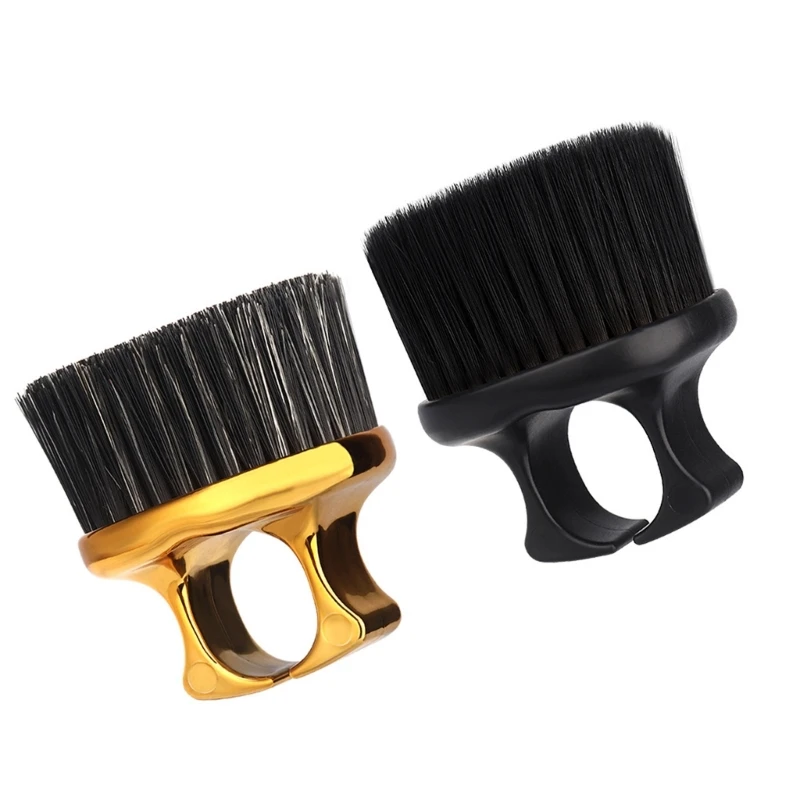 Hairdresser Dust Brush Anti Static Beard Comb Salon Hair Sweep Brushes Shaving Facial Men Mustache Brush Cleaning Tool