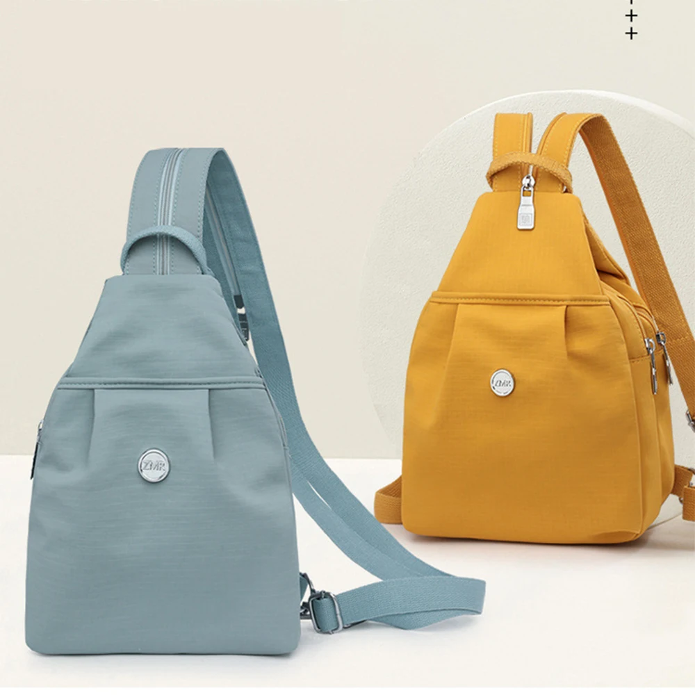 Borsa pettorale, borsa a tracolla, borsa a tracolla singola Oxford a doppio uso da donna, nuova tendenza personalizzata, zaino piccolo da donna