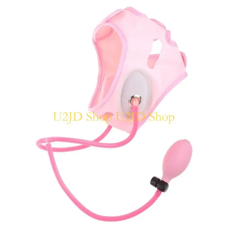 U2JD نفخ الوجه التخسيس الفرقة الهواء الصحافة رفع حزام شد الوجه قناع مدلك الخامس خط الخد الذقن حزام تخسيس الوجه المشكل