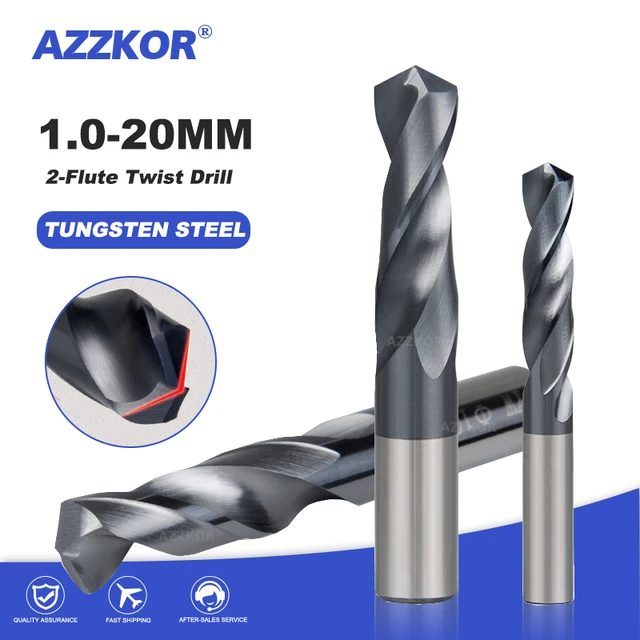 Wiertła ze stopu węglika 3D stal wolframowa Super twarde stal Twist Bit prosty uchwyt stałe interwał 0.1mm dla tokarka CNC