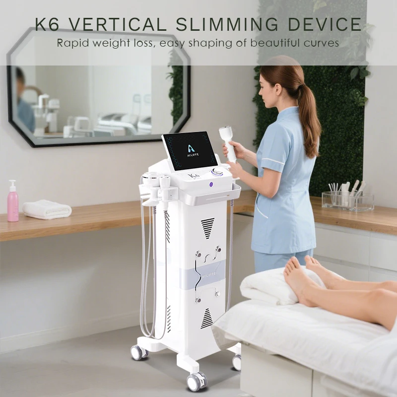 

2025 Professional Vertical Vacuum Rf Body Slimming Lipo Fat Loss Big 40k Cavit Machine for Weight Loss Salon Use