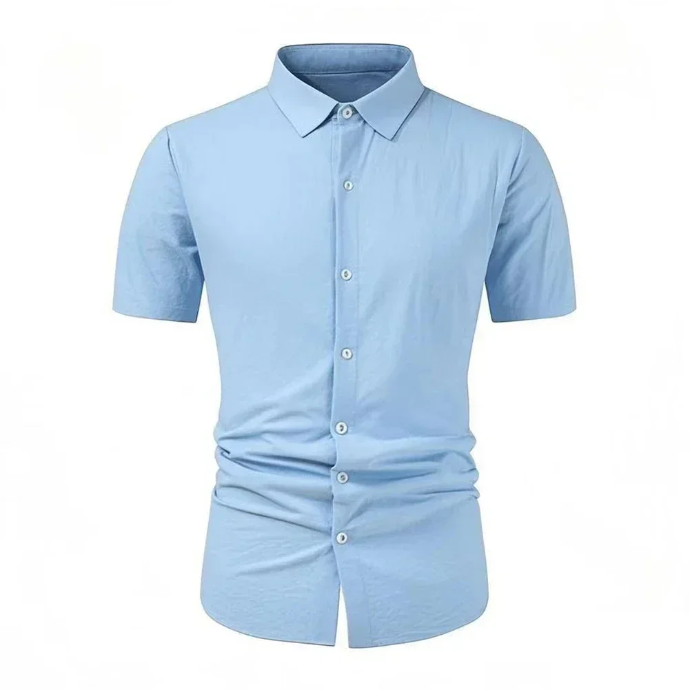 

Shirt For Men Office Work Shirt Formal Business Shirt Casual Holiday Dress Shirt Casual Dress Shirt Cotton Polyester Blend