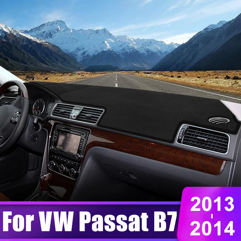 

For Volkswagen VW Passat B7 2013 2014 Car Dashboard Sun Shade Cover Mat Instrument Desk Non-slip Pad Accessories
